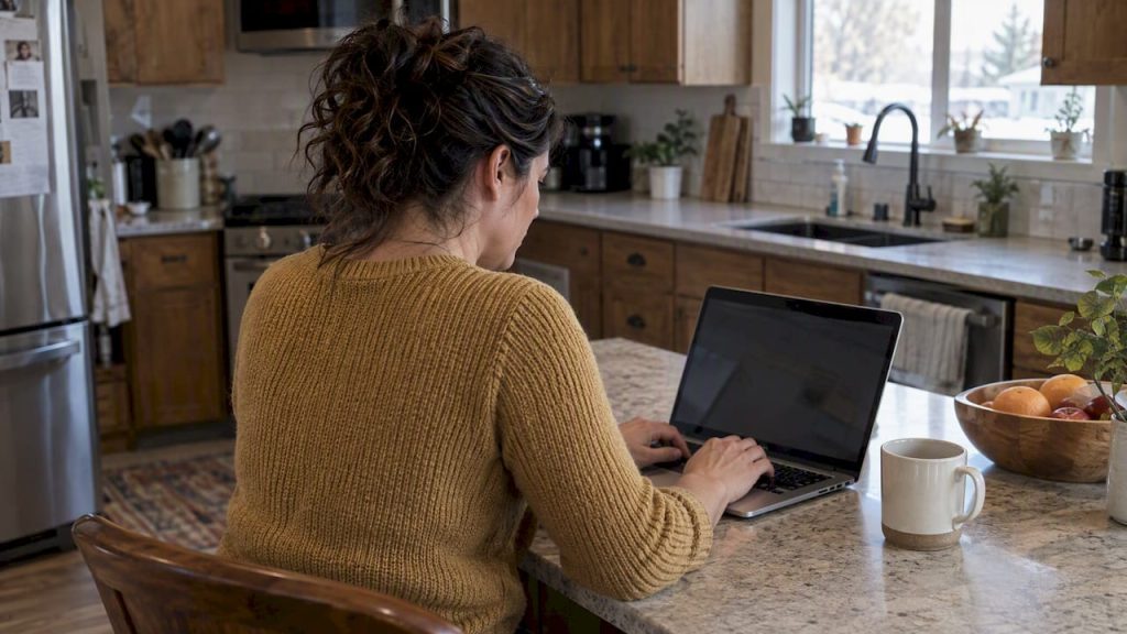 Homeowner planning a kitchen remodel budget
