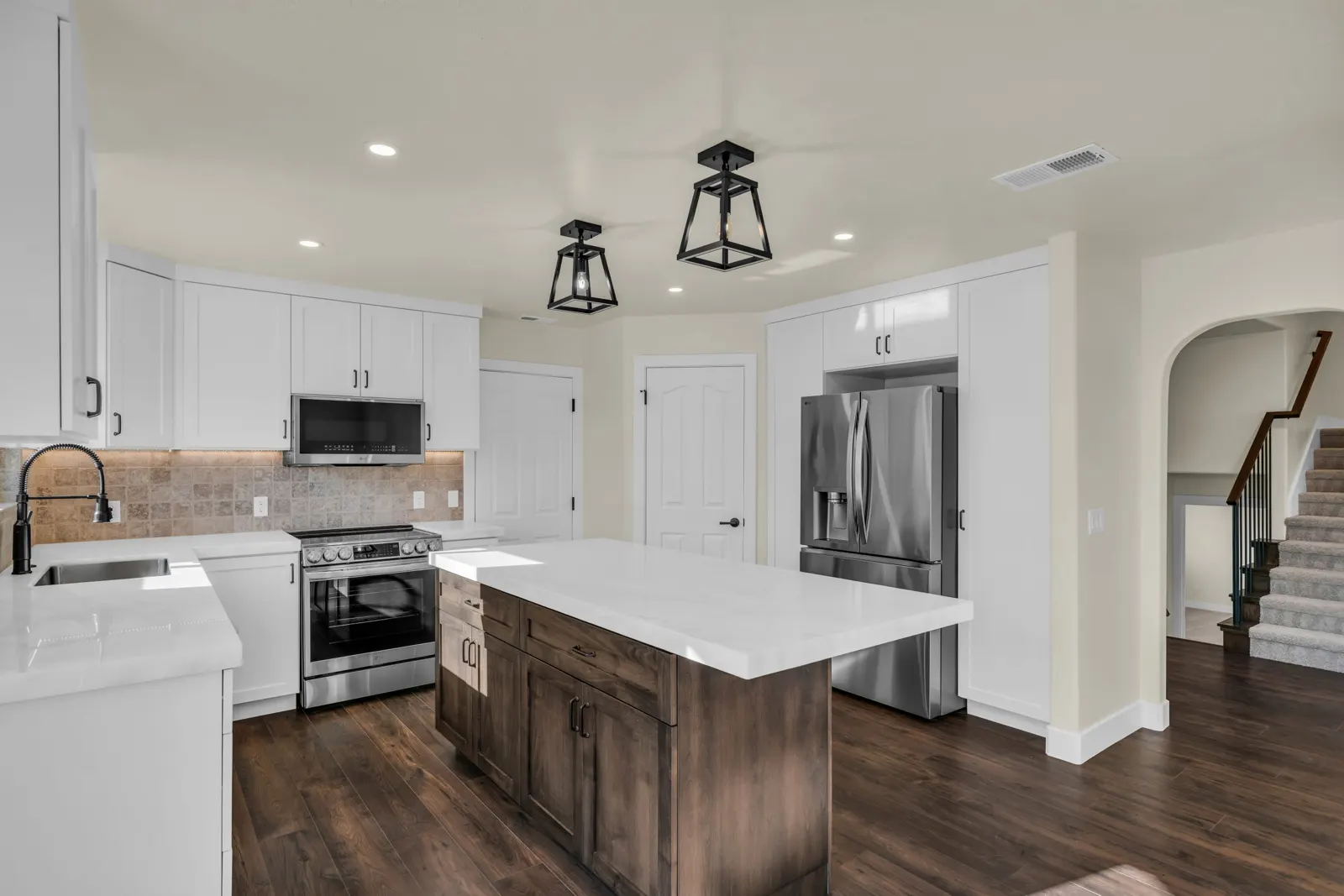 Kitchen in a full home remodel by Prestigious Home Builders