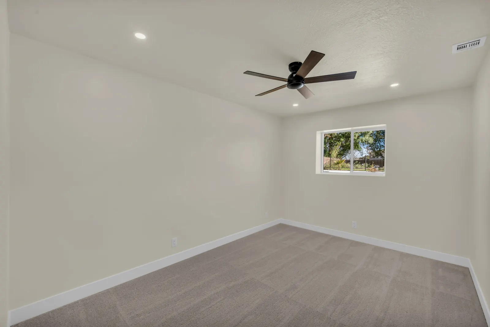 Bedroom in a full home remodel by Prestigious Home Builders