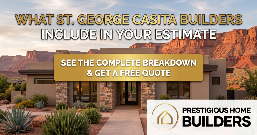 What St. George Casita Builders Include in Your Estimate