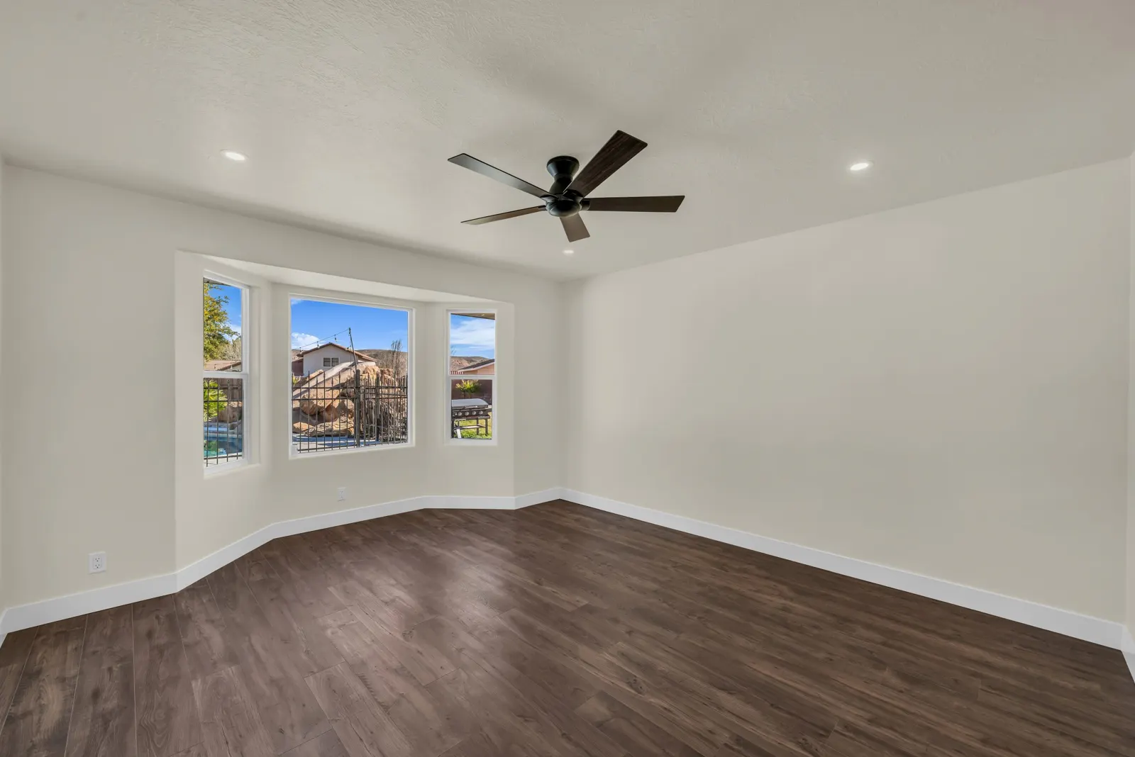 Living Room in a full home remodel by Prestigious Home Builders