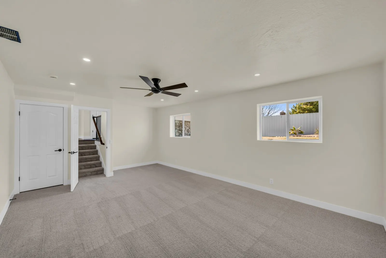 Bedroom in a full home remodel by Prestigious Home Builders