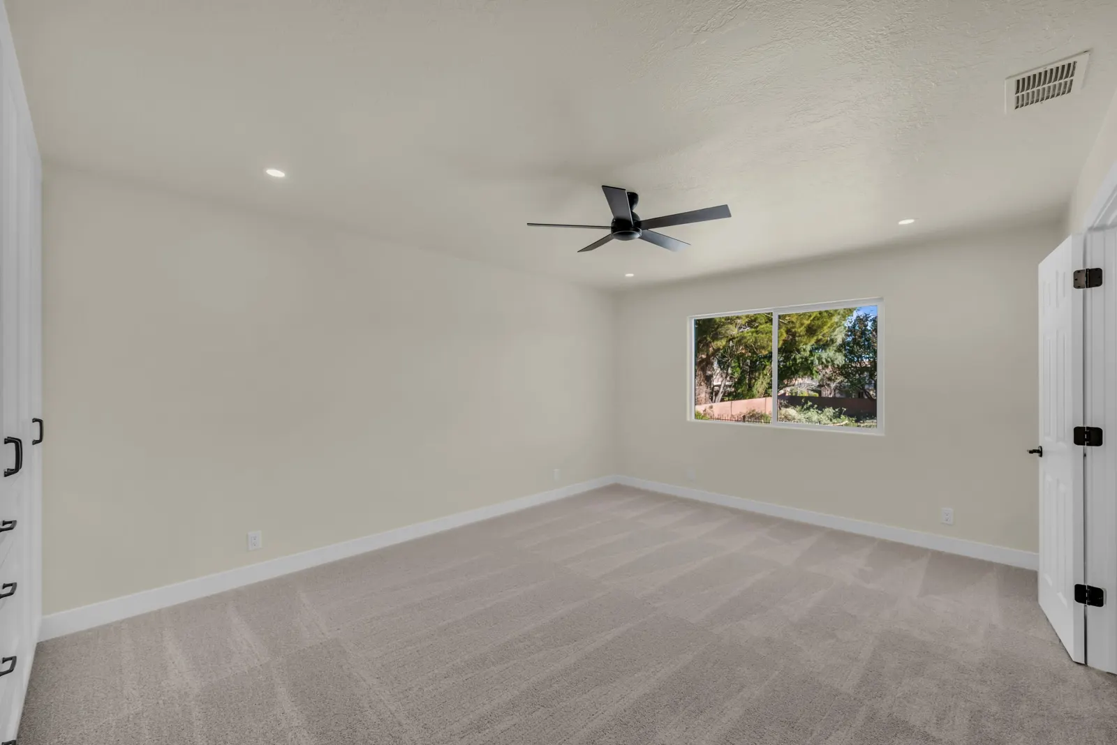 Bedroom in a full home remodel by Prestigious Home Builders
