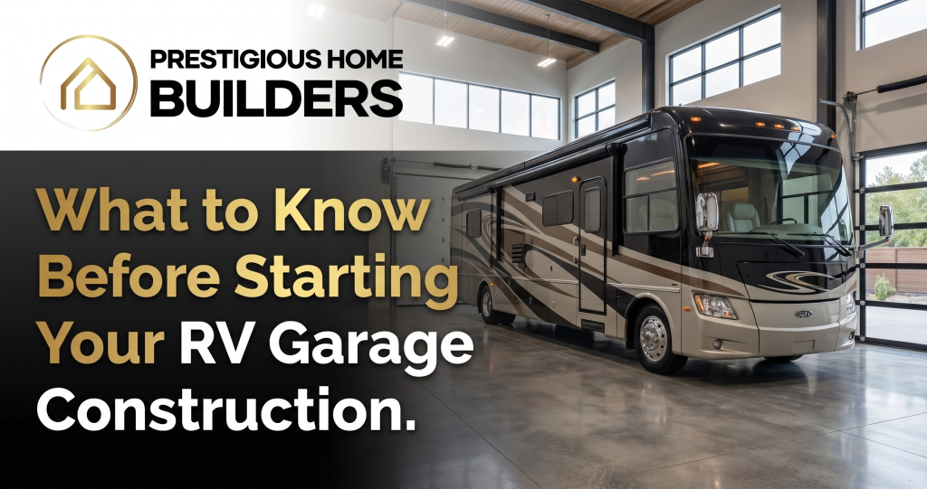 What to Know Before Starting Your RV Garage Construction