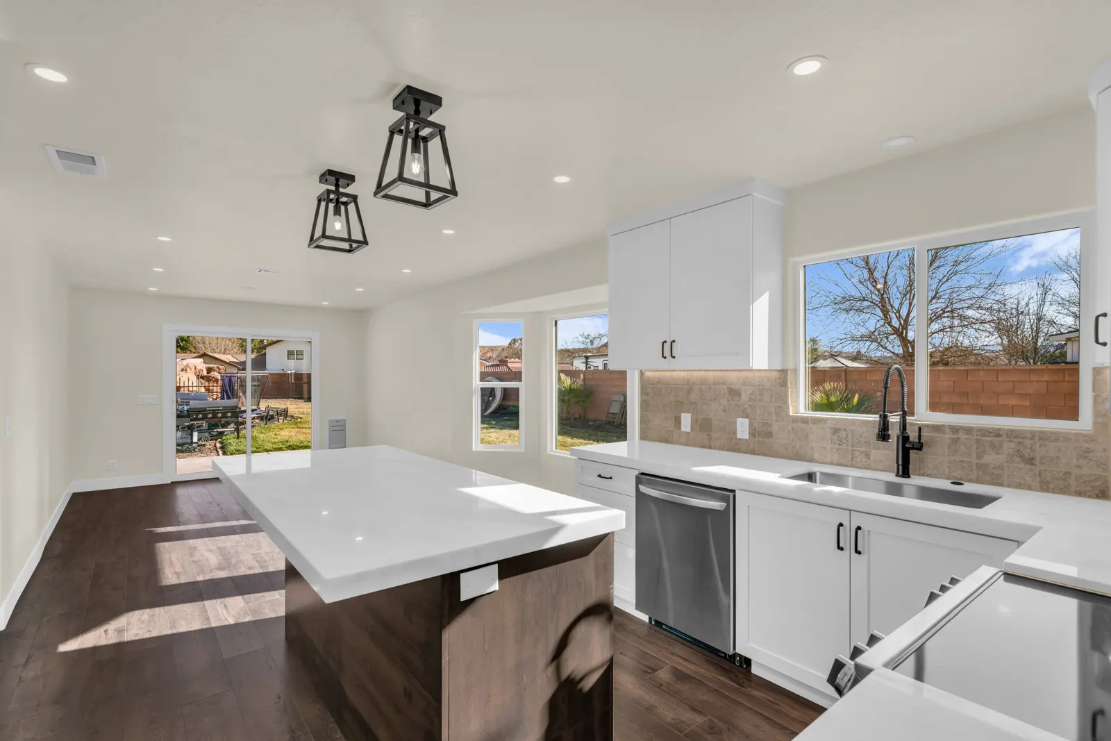 Kitchen in a full home remodel by Prestigious Home Builders