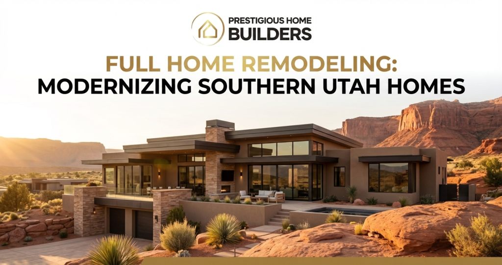 Southern Utah remodeling editorial illustration