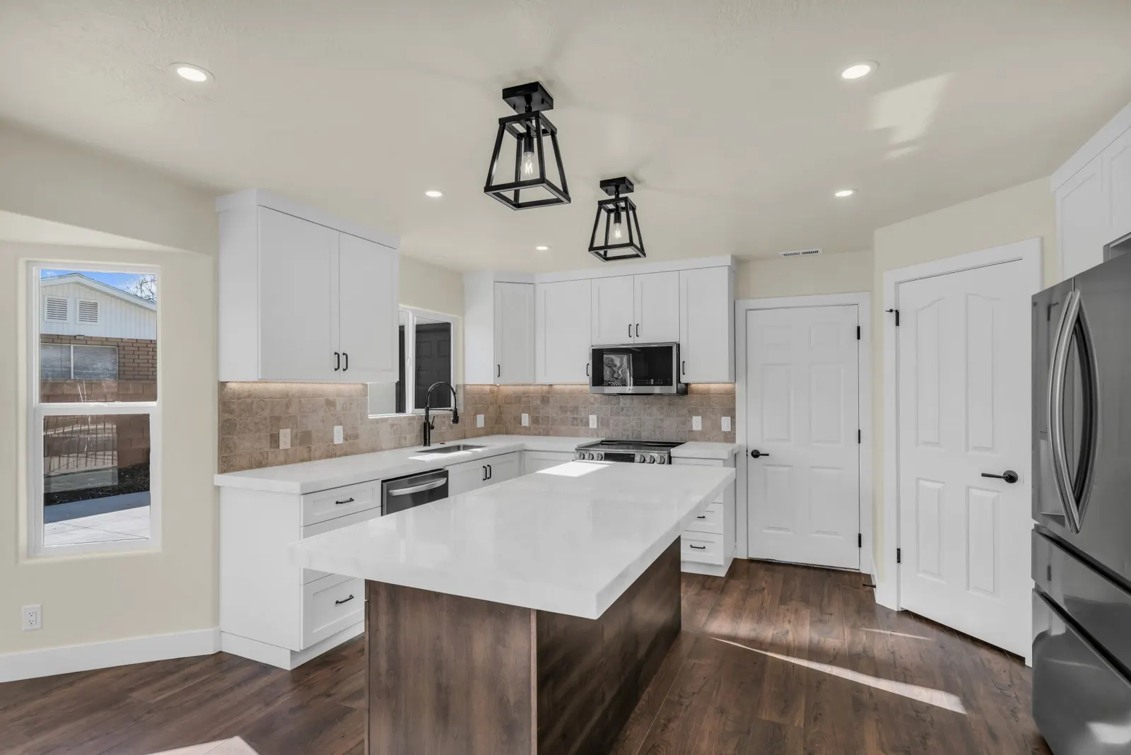Kitchen in a full home remodel by Prestigious Home Builders