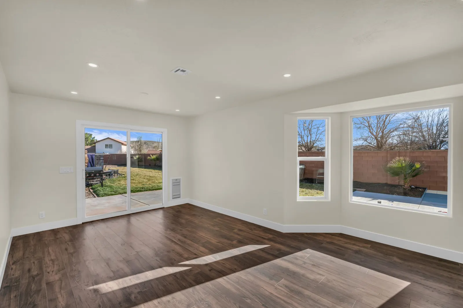 Living Room in a full home remodel by Prestigious Home Builders