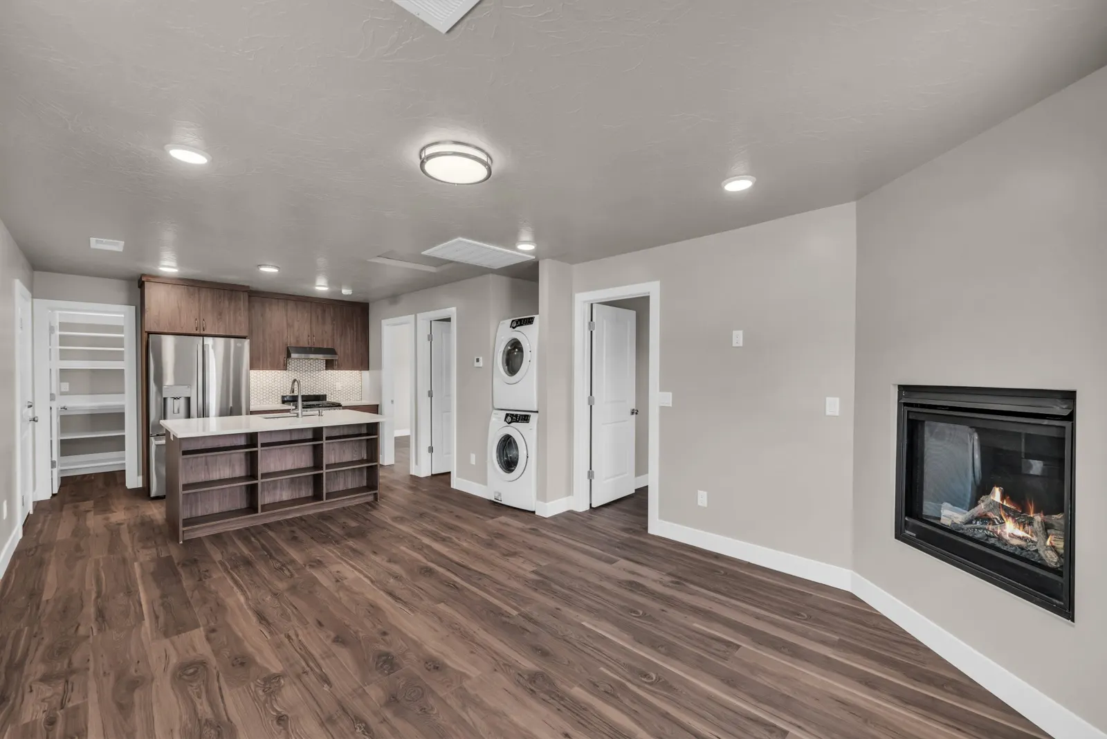 Living Room in an ADU by Prestigious Home Builders